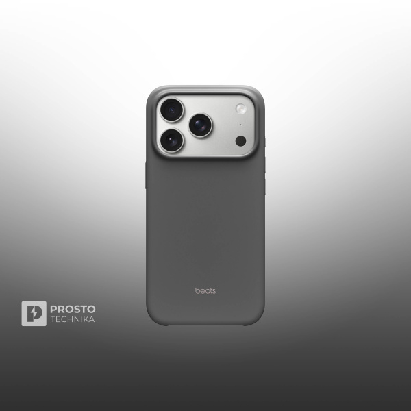 Чехол Beats iPhone 17 Pro Case with MagSafe and Camera Control - Granite